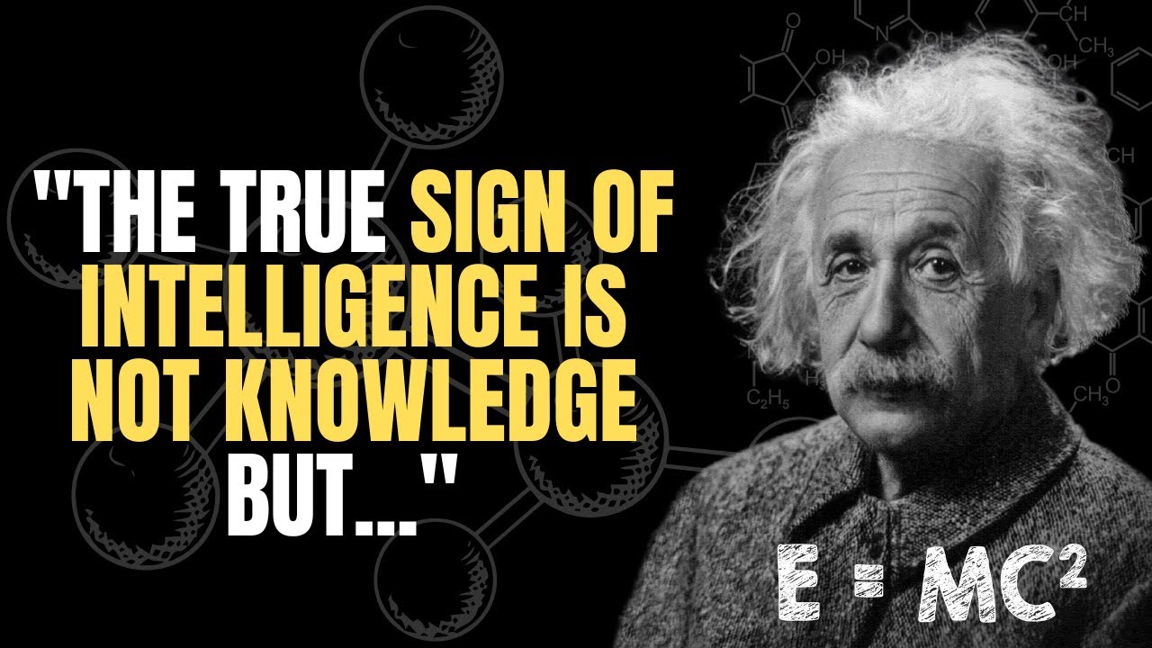Albert Einstein's 79 Genius Quotes