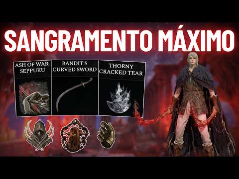 Elden Ring com a MELHOR build de SANGRAMENTO