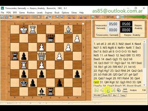 Karpov anatoly and timoscenko gennadij   1961   0 1   481