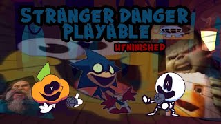 Stranger Danger Playable Recreation [Unfinished] || Friday Night Funkin' Sonic.Exe Rerun