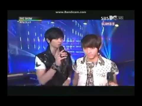 120601 The Show MC Cut - Minhyuk & Sungjae