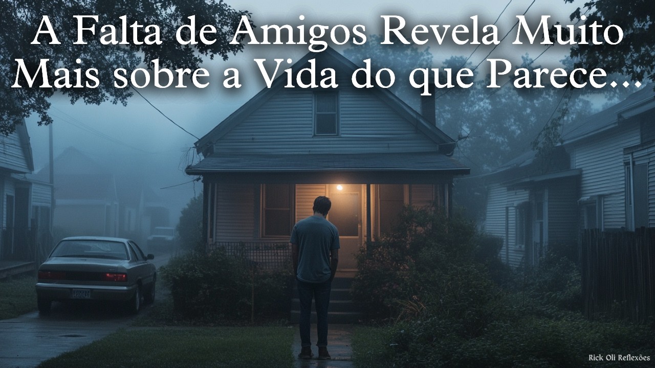 A FALTA DE AMIGOS REVELA MUITO MAIS SOBRE A VIDA DO QUE PARECE...