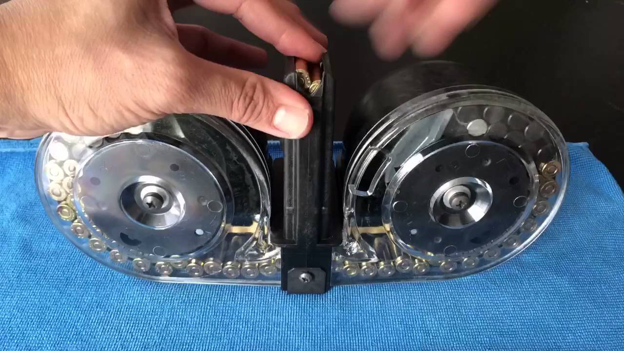 Loading the BETA C-MAG drum