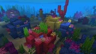 Minecraft PE Coral Reef Part 1: reviving a coral reef