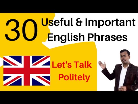 How To Improve Your English | 30 Useful English Phrases [Let's Talk Politely] | Mukul Srivastava