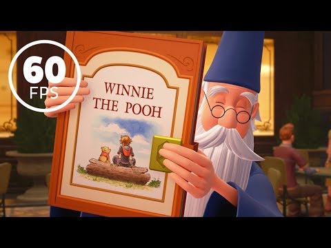 All Cutscenes: 100 Acre Wood Kingdom Hearts 3 60fps 1080p ᴴᴰ