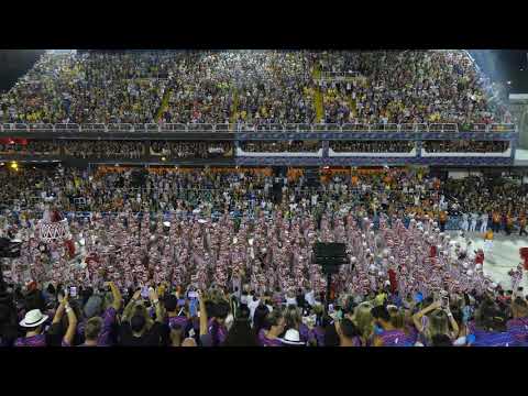 Bateria da Viradouro se apresenta no Setor 6 - Carnaval 2020.