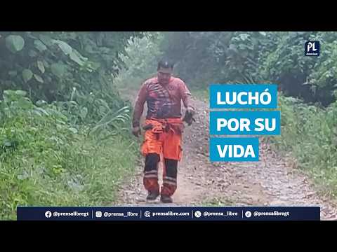"Me salvaron la vida": el relato del bombero que quedó atrapado en la montaña y luchó por sobrevivir