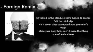 Foreign Remix   Trey Songz ft  Justin Bieber Lyrics