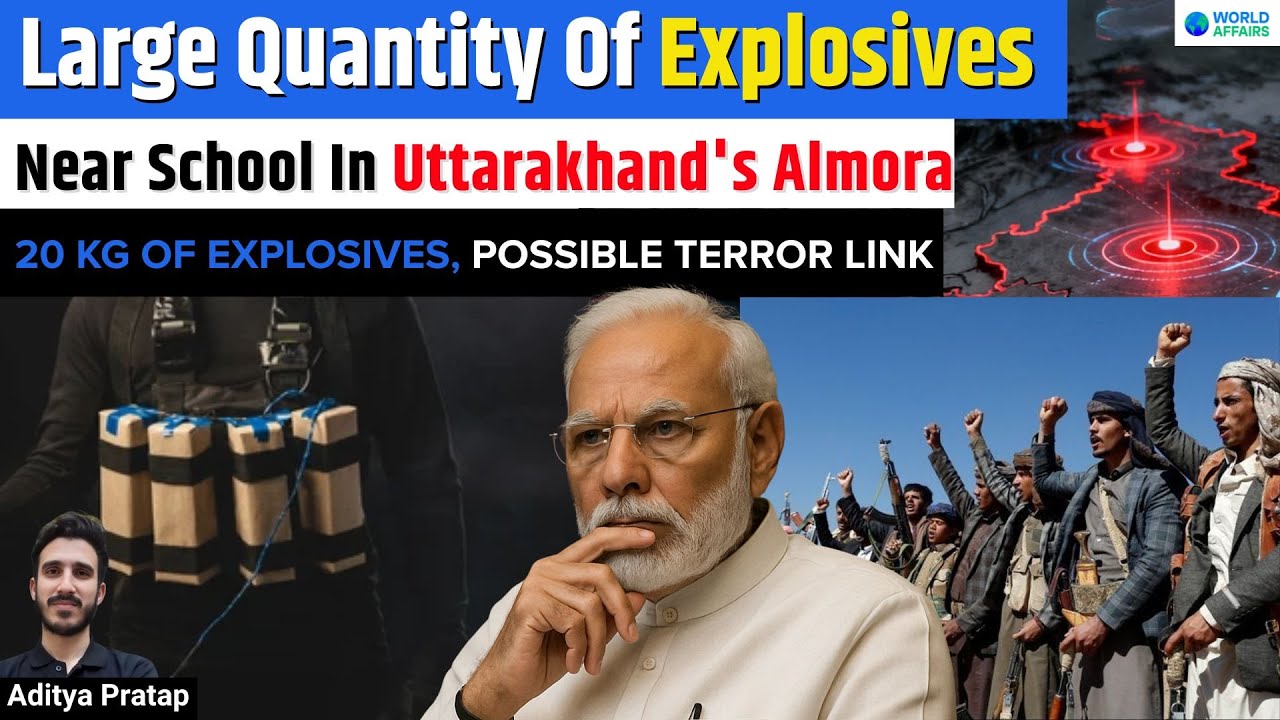 Uttarakhand School Scare: 20kg Explosives Recovered in Almora | Bomb Disposal Squad Alerted