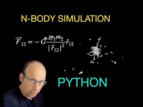 N Bodies Simulation With Python