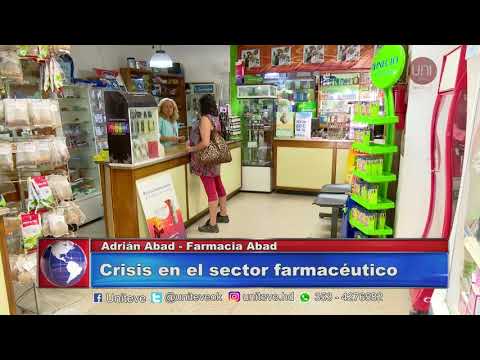 Menos ventas en el sector farmacéutico