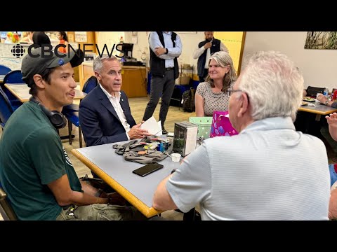 Prime Minister Mark Carney visits his hometown of Fort Smith, N.W.T.