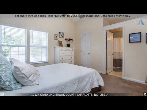 Priced at $320,000 - 10124 Sparkling Brook Court, Charlotte, NC 28214