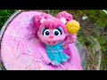 Abby PINK UNICORN DUST Bubble Bath SESAME STREET Toys