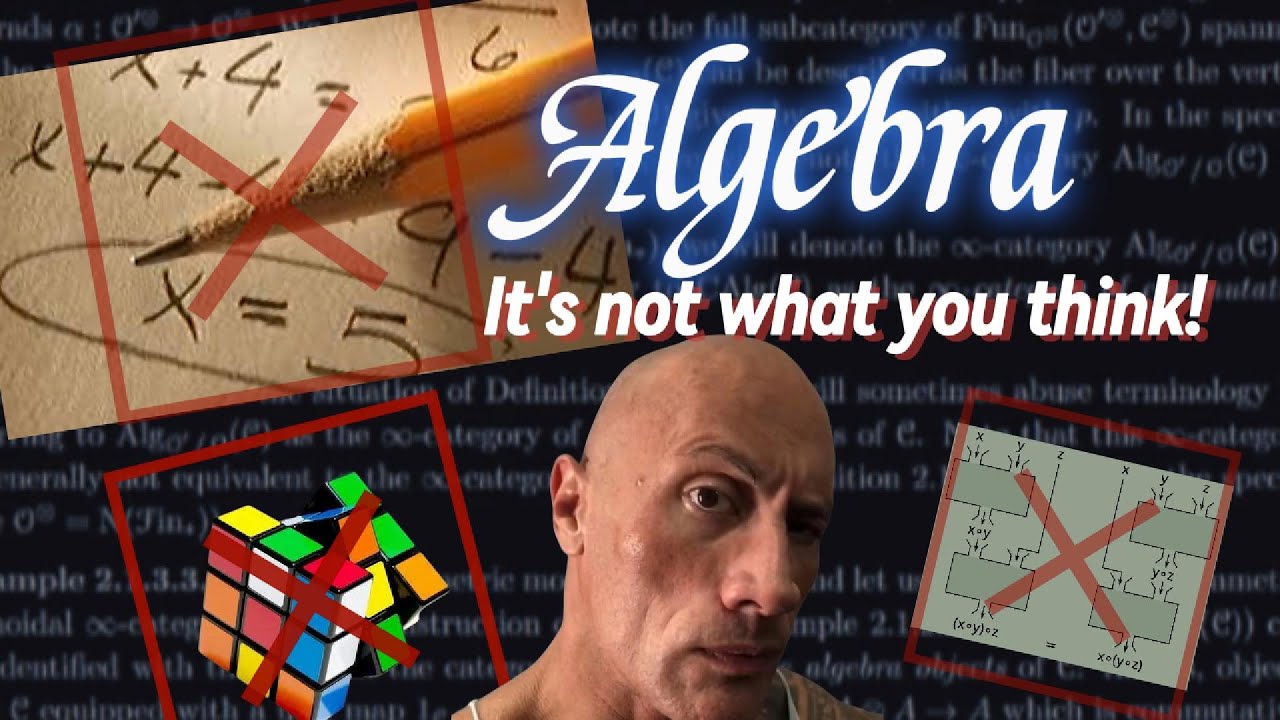 Algebra - It's not what you think it is!