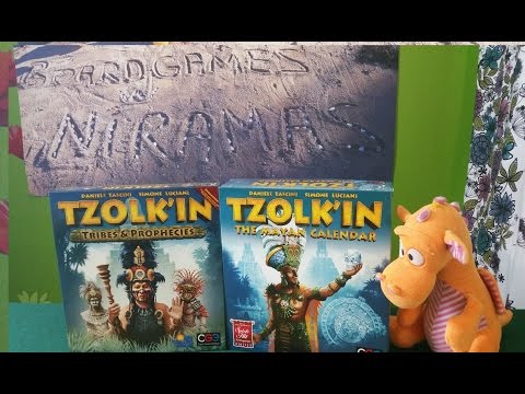 Tzolkin: The Mayan Calendar - Tribes and Prophecies - Gameplay Runthrough