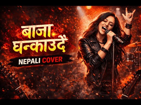 Baja Ghankaudai (Cover) | Female Vocal | Nepali Version | Hami Teen Bhai