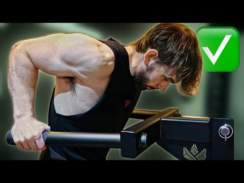 The Perfect Weighted Dip (Save Your Shoulders!)