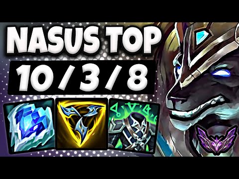 Nasus vs Gwen [ TOP ] Korea Master 664 LP | Patch 26.2