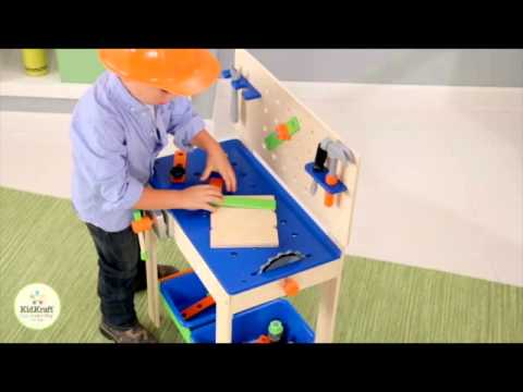 Игровой набор KidKraft Deluxe Workbench with Tools (63329)