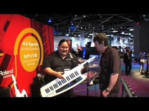 Roland AX Synth - NAMM 2009