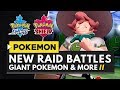 POKEMON SWORD & SHIELD | Raid Battles, 4 Player Co-op, Giant Pokemon & More!