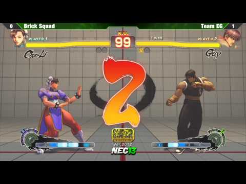 Brick Squad vs Team EG - NEC13 SSF4 AE2012 Teams