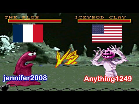 Clay Fighter - Tournament Edition (SUPER NES) - jennifer2008 vs Anything1249