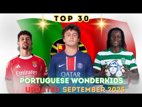 I 30 migliori giovani calciatori portoghesi | Aggiornamento di settembre 2025 🇵🇹✨