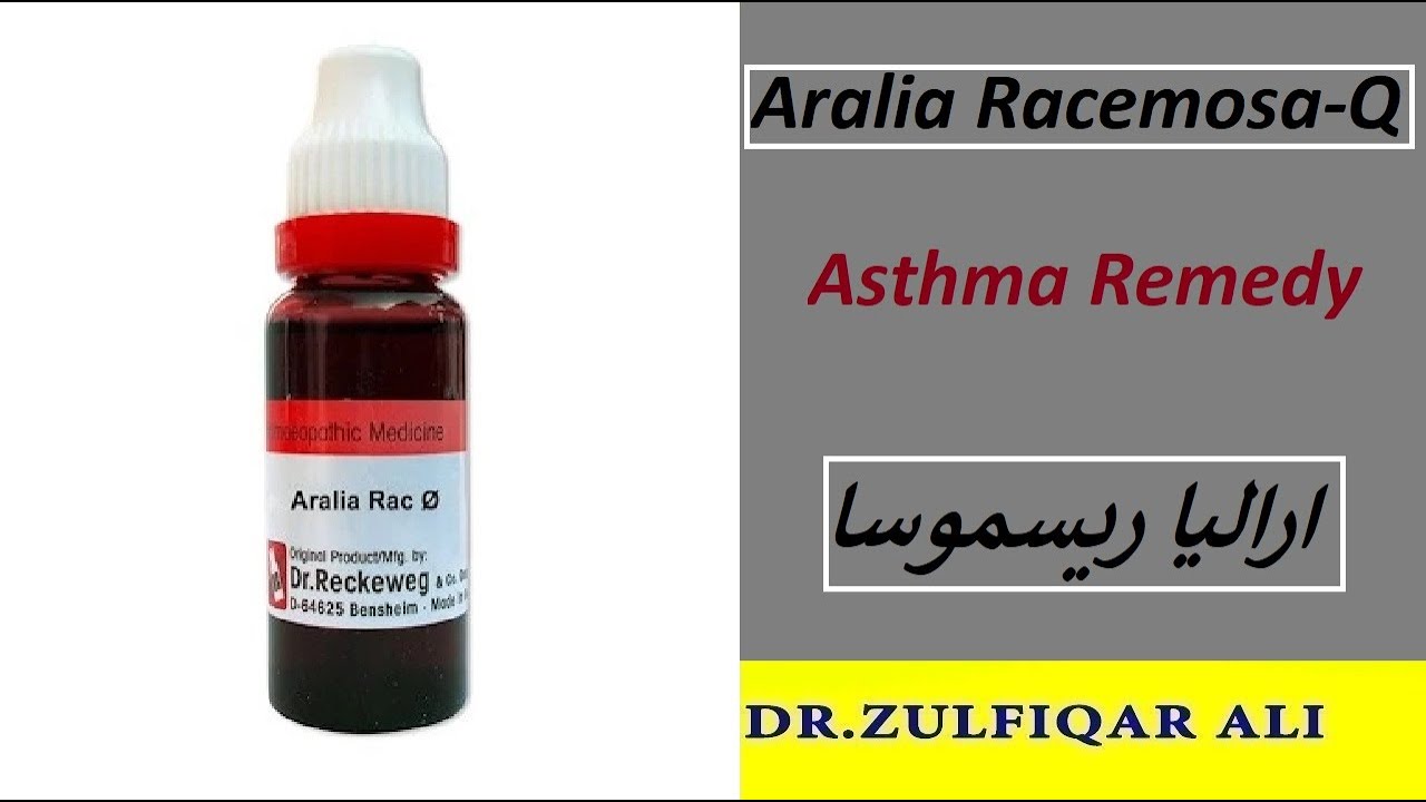 Aralia Racemosa | Symptoms | Doses | ارالیا ریسموسا | Explained in Urdu/Hindi