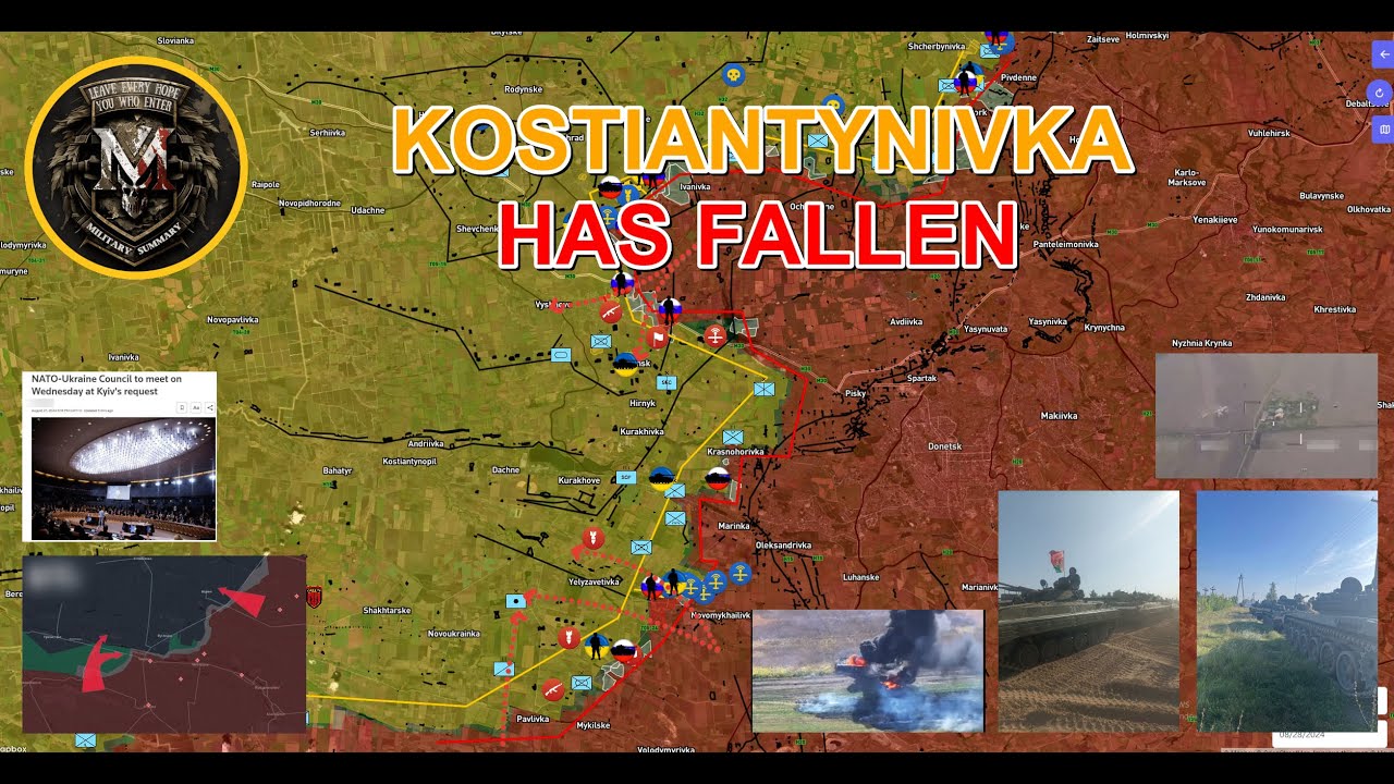 Memryk Has Fallen🔥Russians Are Steamrolling Ukrainian Positions⚔️Military Summary For 2024.08.28