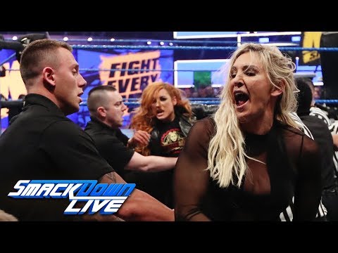 Post-SD Fight Size Update: Becky & Charlotte Brawl, IIconics Defeat Banks & Bayley, Miz Promo, More