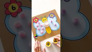 Kids Activity 🧩 | Butterfly Math Play Printable - Number Compare Game #chanafavors #kidsactivities