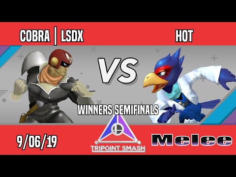 Tripoint Smash 76 - Winners Semifinals - COBRA | LSDX(Captain Falcon) Vs. Hot(Falco)