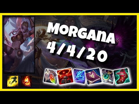 Morgana 10.25 Gameplay Challenger Replay S11 Support (4/4/20) - KOREAN
