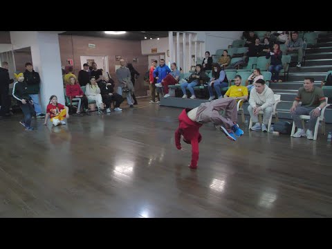semifinal 13 bboy Lazy Sam vs bboy Andy Bond - "ALL OPTION" break dance battle