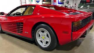 Video Thumbnail for 1988 Ferrari Testarossa