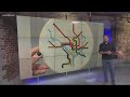 Cross-stitch map of DC Metro | Greatest Hit