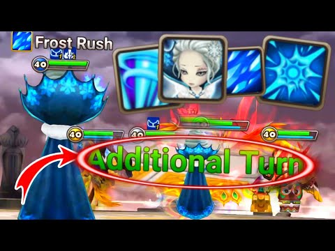 Alicia Buff (Gains Turn if Enemy is frozen) - Summoners War