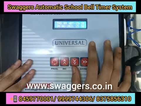 Automatic School Bell Timer System