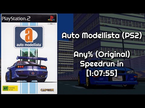 Auto Modellista (PS2) - Any% (Original) Speedrun in [1:07:55] [Old PB]
