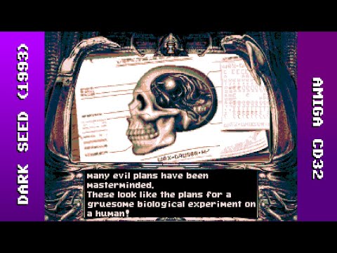 Dark Seed Longplay (Amiga CD32) [4K]