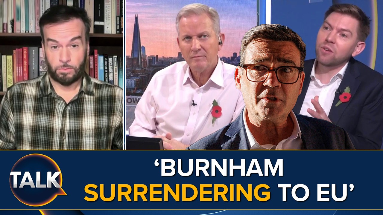 Video: TalkTV panel predicts Burnham ouster by December over EU free movement comments