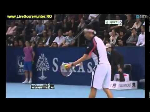 Roger Federer vs Kei Nishikori -- Atp 500 Basel -- Final