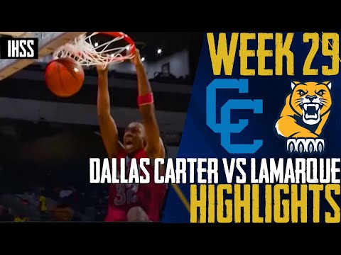 Dallas Carter Wins First Ever State Basketball Title vs LaMarque