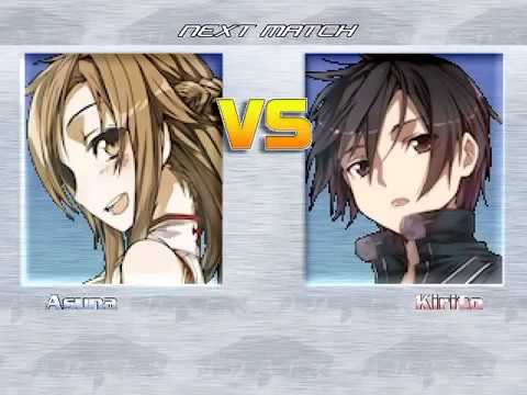 SAO｜アスナ vs キリト（Asuna vs Kirito）