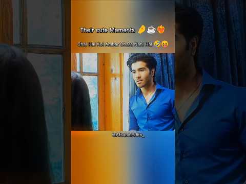 chai pilo ☕🤣😝 #ferozekhan #sajalaly #gulerana #drama #funny #cute