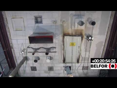 Brandversuch 7. BELFOR Brandschutztag