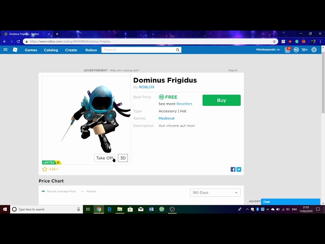 How To Get Free Dominus On Roblox 2018 - chat lag roblox get robux site